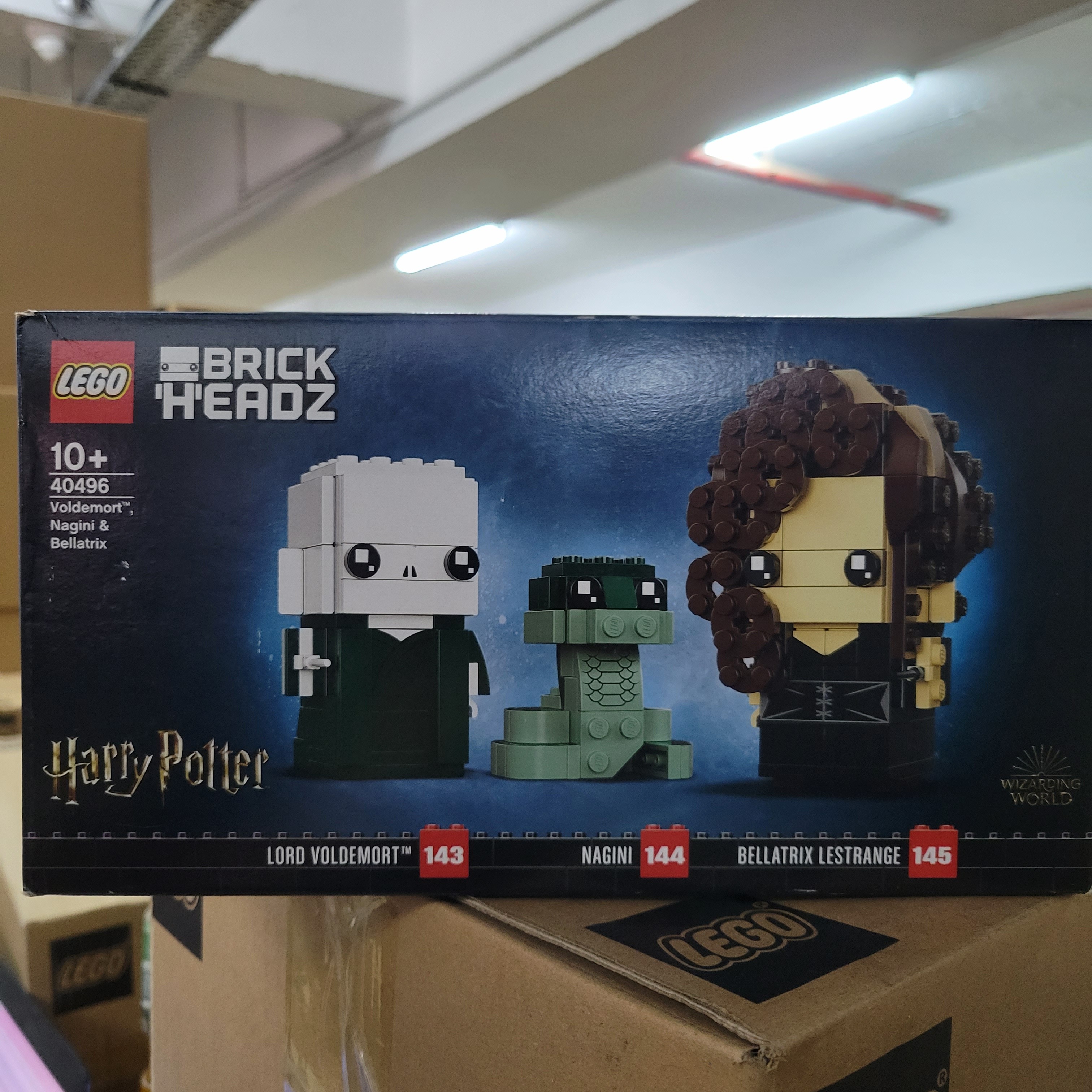 LEGO 40496 Voldemort™, Nagini & Bellatrix (Harry Potter 哈利波特，Brickheadz)