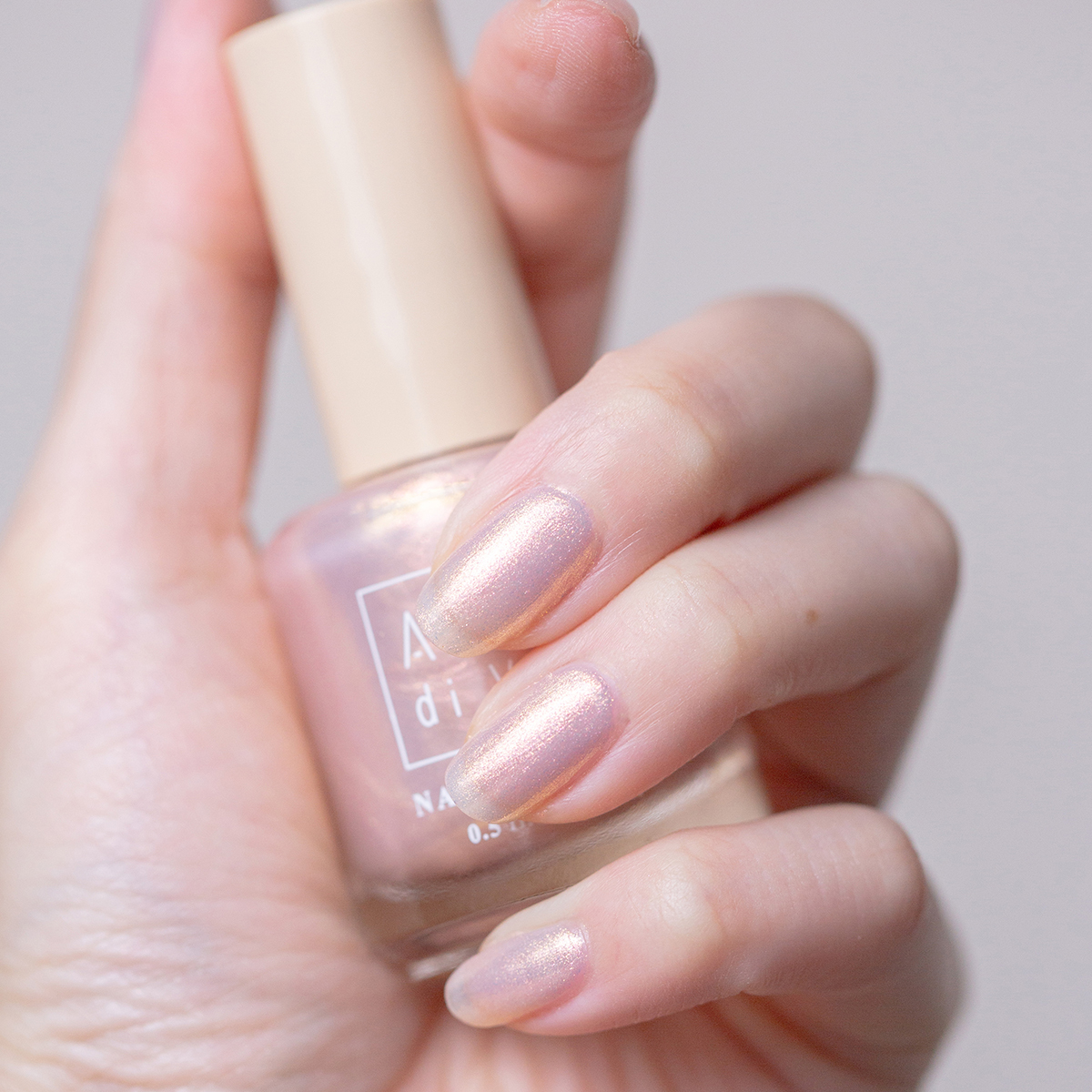 林葉亭 × ARTiS di Voce指甲油 JA22 微光蜜桃