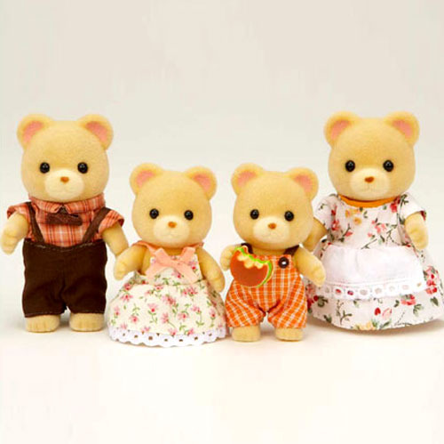 《 森林家族 - 日版 》黃熊家庭組