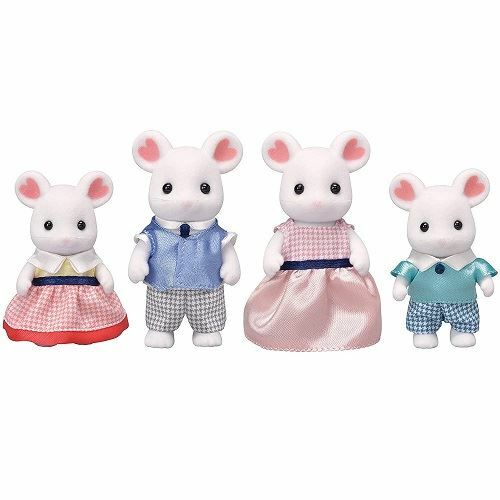 《 森林家族 - 日版 》棉花糖鼠家庭組