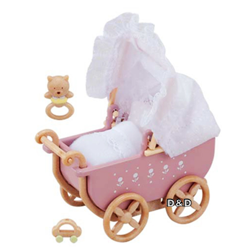 《森林家族-日版》遮陽寶寶推車