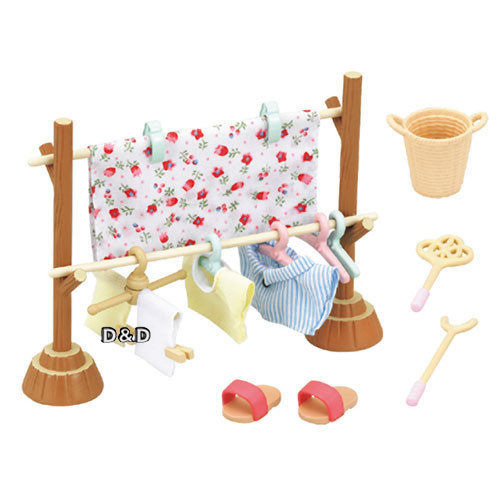 《 森林家族 - 日版 》戶外晾衣組