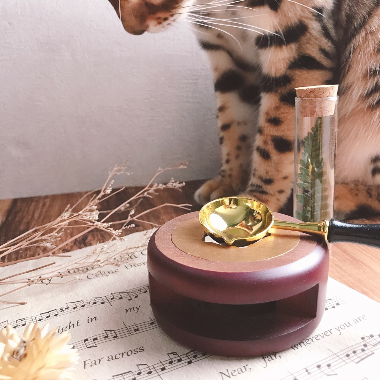 HAPPYMT｜封蠟 火漆 木勺熔爐優惠組 (送蠟燭)