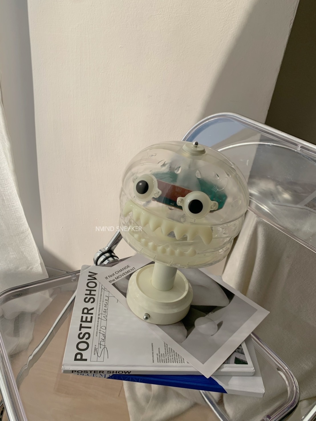 UNDERCOVER x Medicom Toy HAMBURGER LAMP 漢堡燈透明 UNDERCOVER x Medicom Toy HAMBURGER LAMP 漢堡燈透明