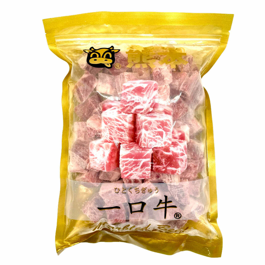 M1: 熊本 - 霜降一口牛肉1吋粒 (1kg)