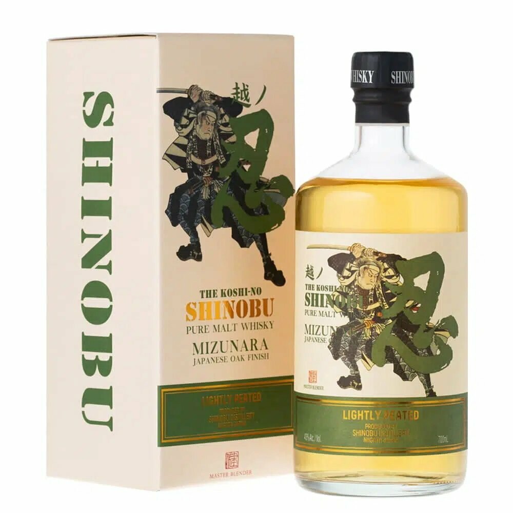 Shinobu Pure Malt Lightly Peated Mizunara Oak Finish