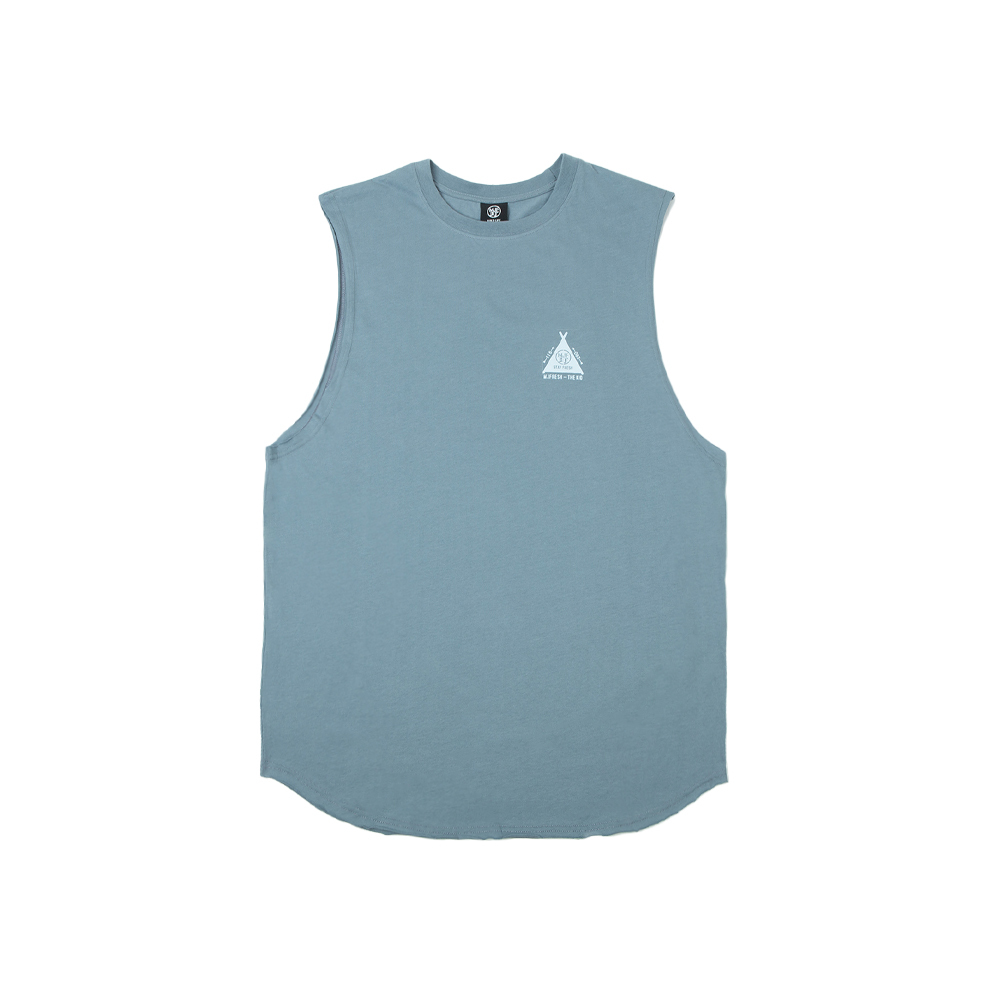 MJ Fresh x KID ® Camping Tent Top _ 2022聯名帳篷背心 藍