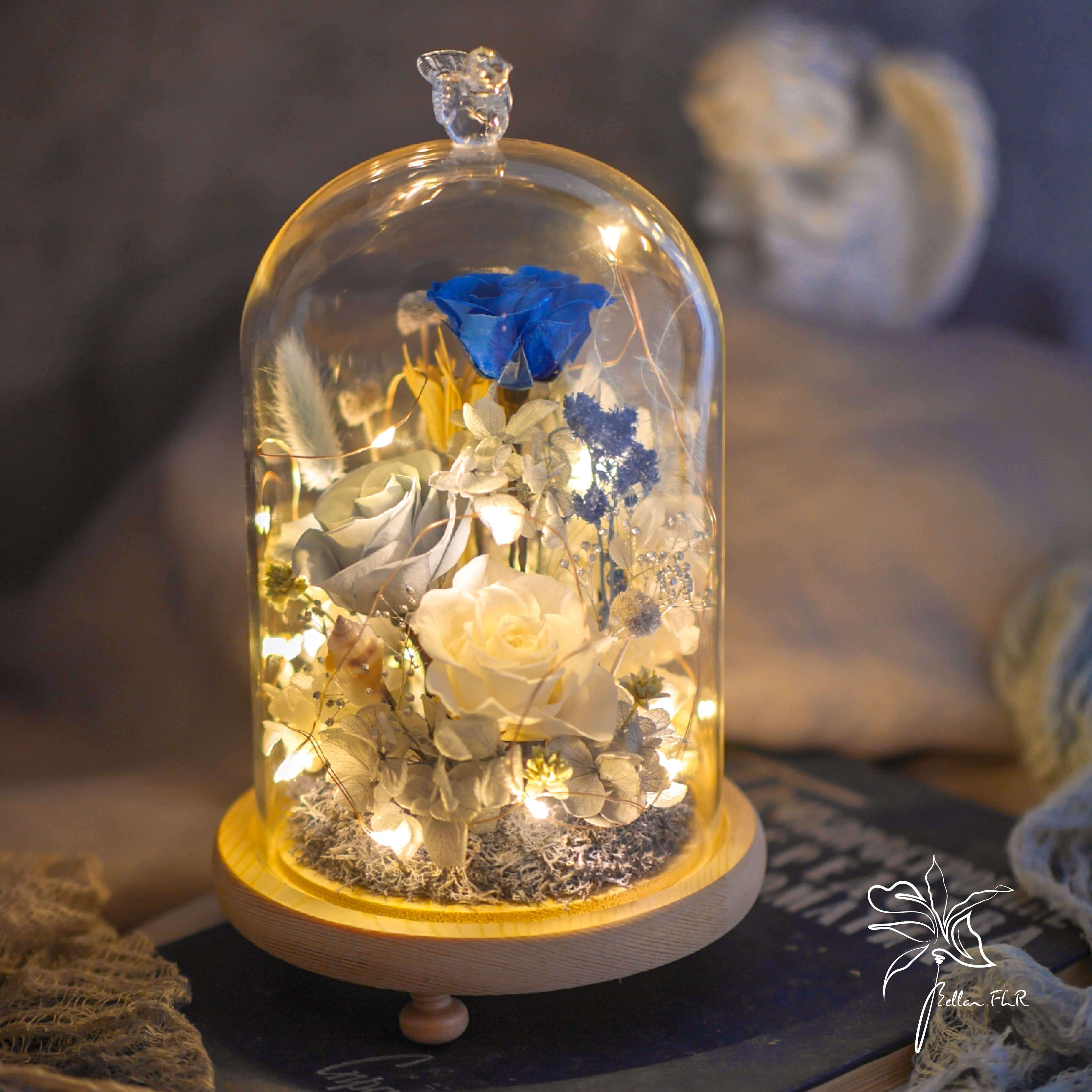 【溫柔的歸屬】長型玻璃花盅-大