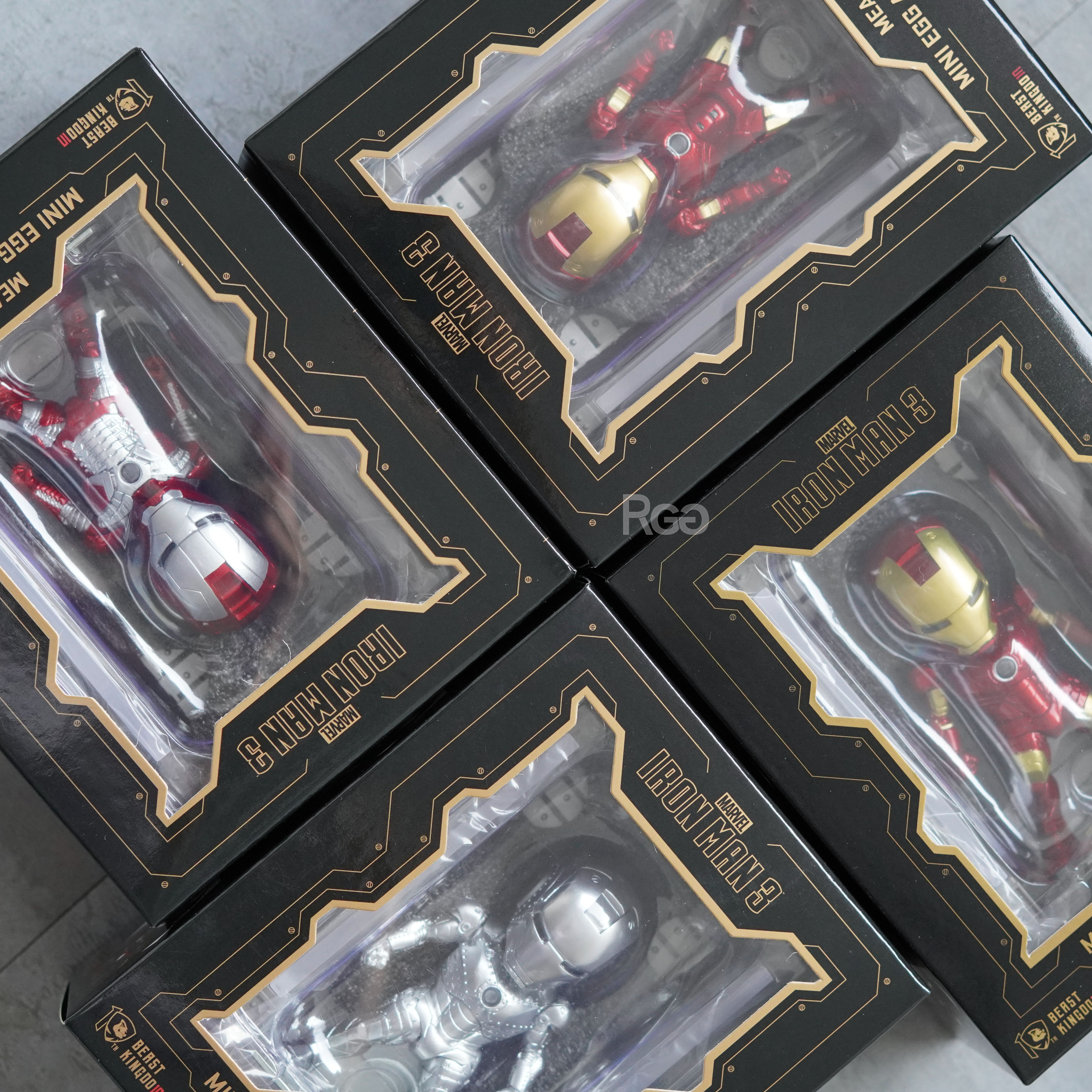 漫威 Marvel Iron Man 鋼鐵人3 發光公仔