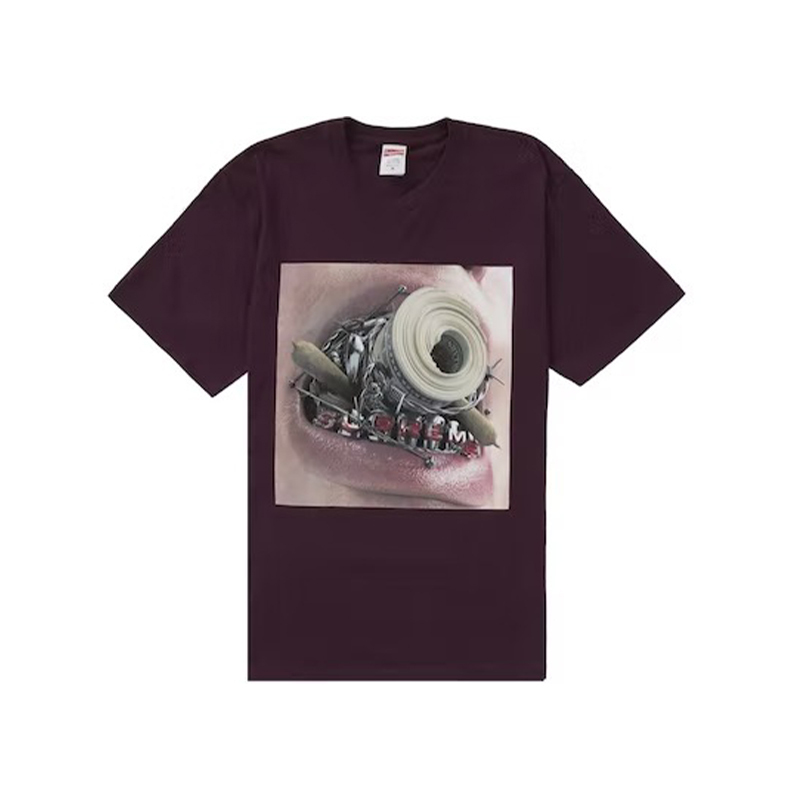 Supreme BRACES TEE 紫色短袖 SUP-283 [台灣現貨]