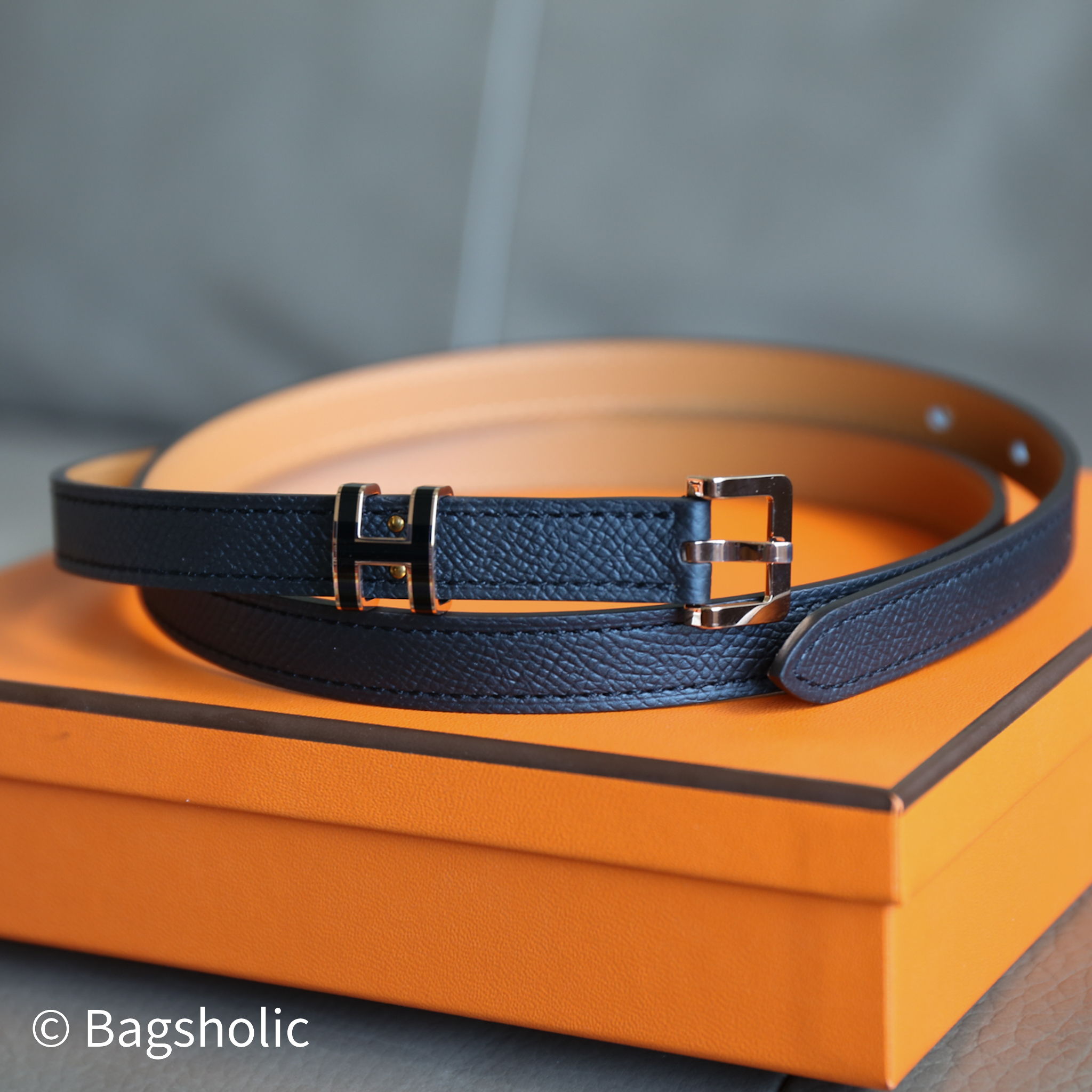 Hermès Pop H Belt (Black PHW)