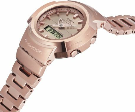 Casio G-Shock AWM-500GD-4A 太陽能 電波 全金屬 手錶 (香港行貨)