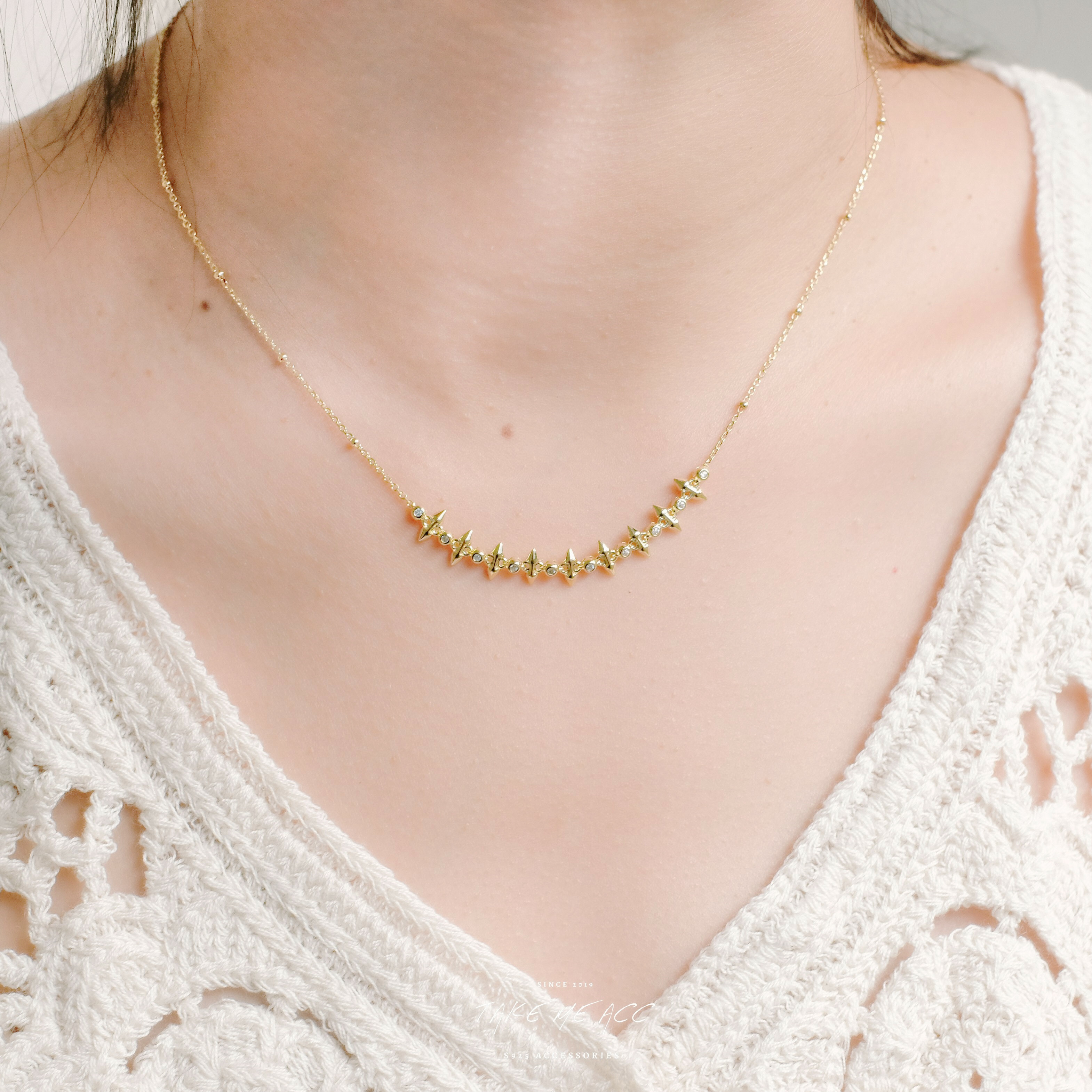 時空光芒｜純銀項鍊