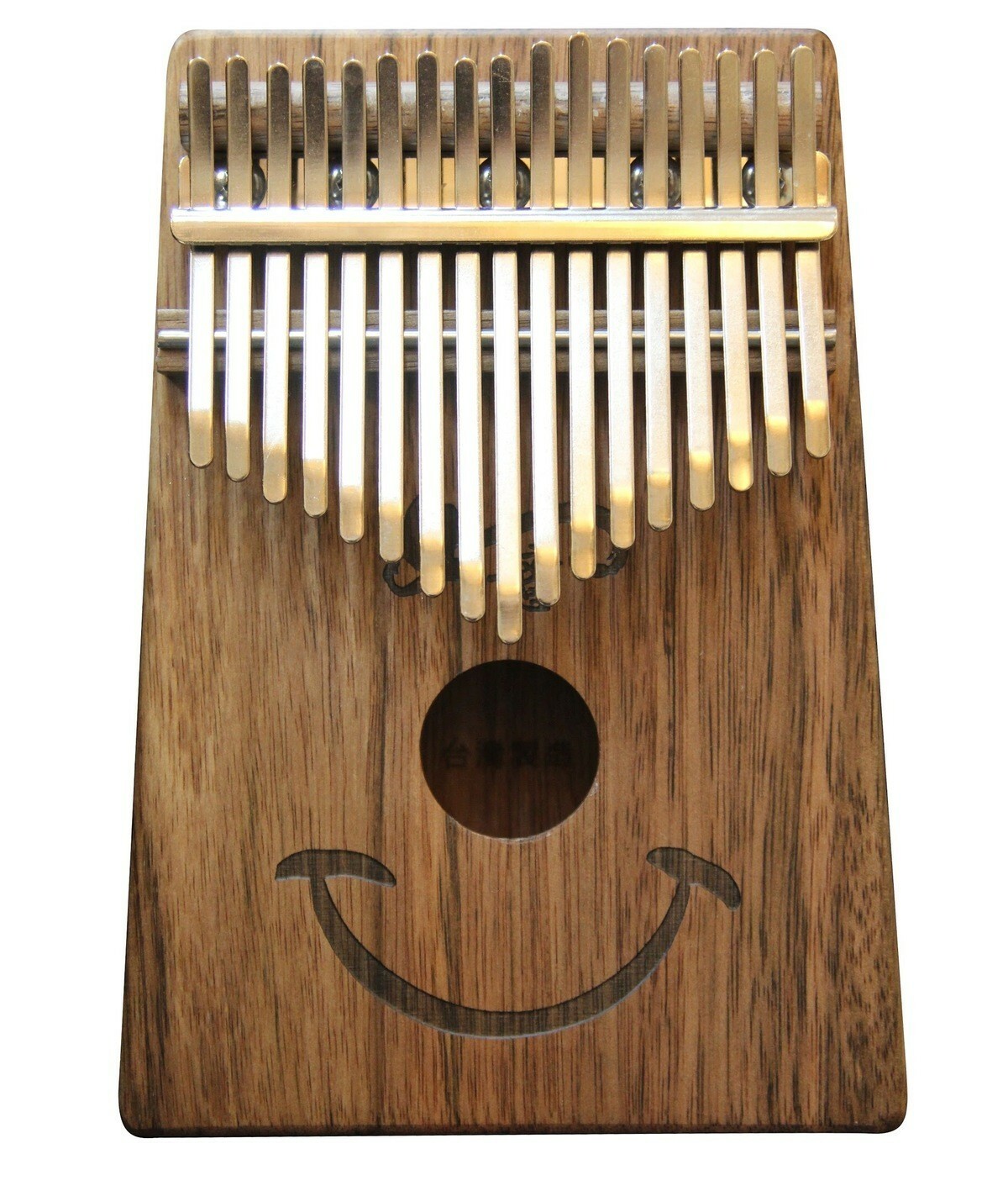 卡林巴拇指琴 微笑17音 烏木單板 消光銀鋼片組 附台灣製軟盒