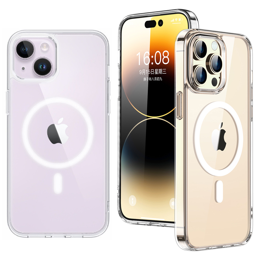 TOTU 拓途 iPhone 13/14/14 Plus/14 Pro/14 Pro Max 磁吸手機殼防摔殼保護殼 晶盾