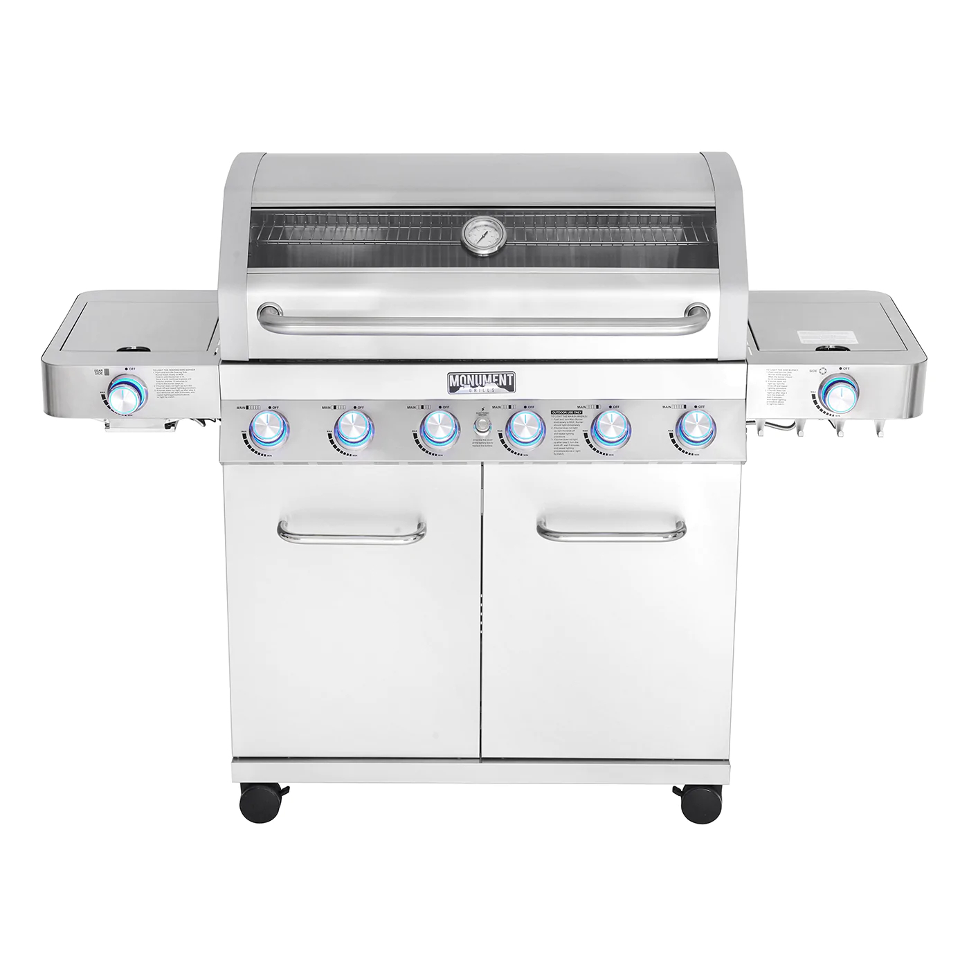 Monument 6-Burner Clearview Propane 燃氣燒烤爐 - 77352