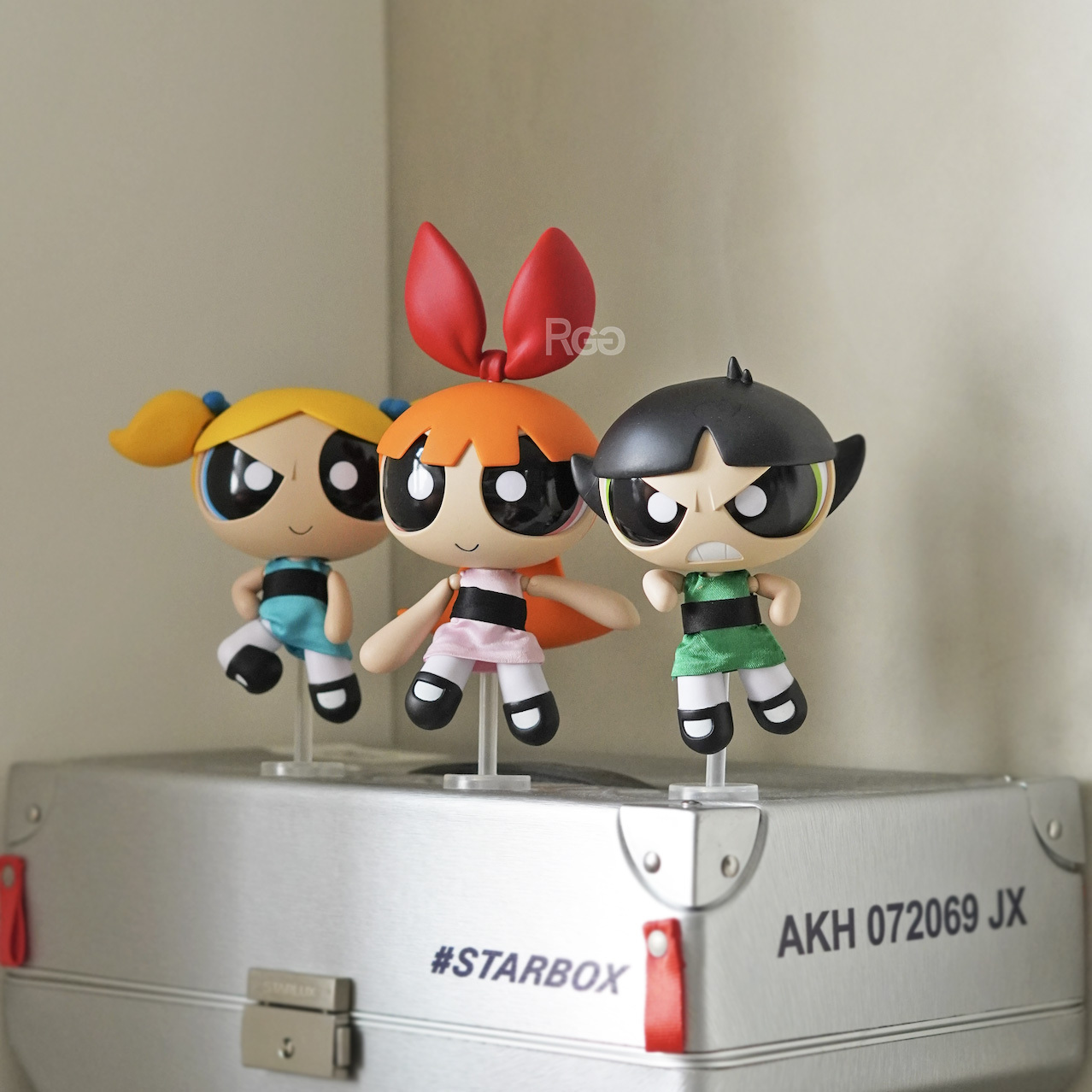 The Powerpuff Girls 飛天小女警 可動人偶