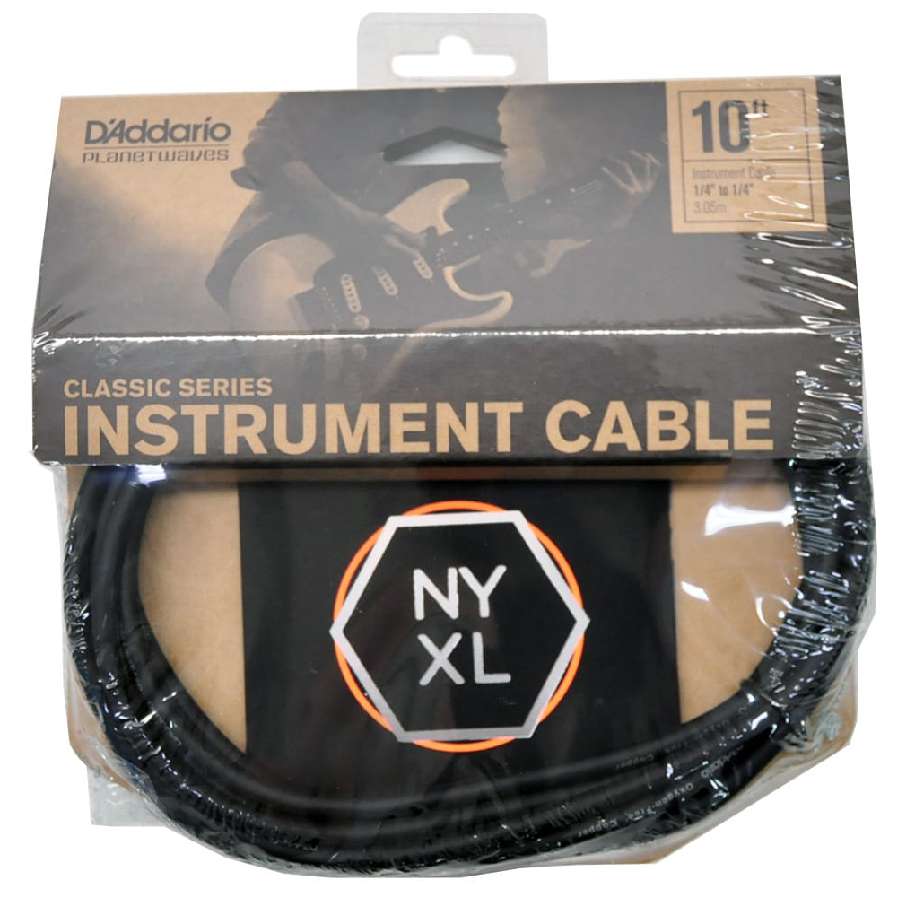 D'addario CGT-10導線+NYXL電吉他弦組合 Planet Waves