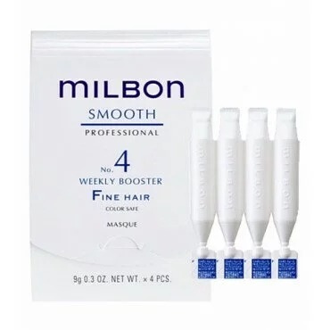 Milbon Smooth Professional  柔順亮澤髮膜 (幼軟髮質) 9g x 4