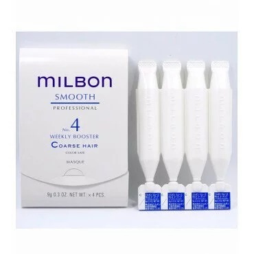 Milbon Smooth Professional 柔順亮澤髮膜 (粗硬髮質) 9g x 4