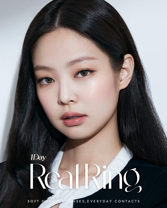 OLENS Real Ring GRAY One Day Soft Contact Lens [20P]