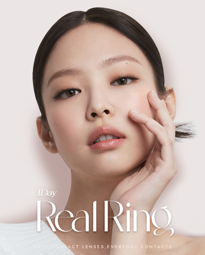 [23/02 - 06/03] OLENS Real Ring BROWN One Day Soft Contact Lens [20P]