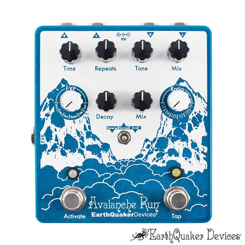 EarthQuaker Devices Avalanche Run Delay&Reverb 空間系 效果器
