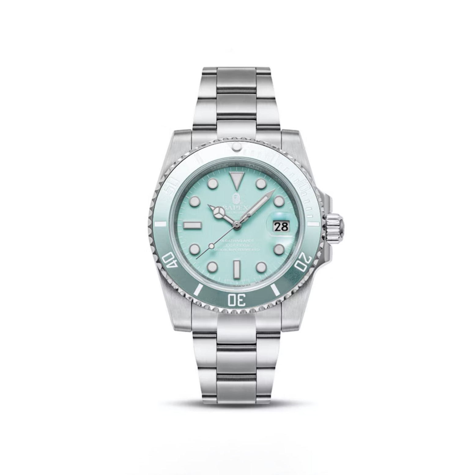 -(C014)-A BATHING APE BAPEX TYPE 1 夜光塗層 SAX/GREEN