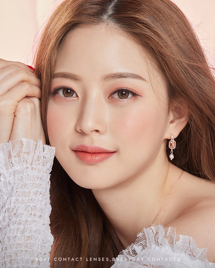 [23/02 - 06/03] OLENS ViVi Ring BROWN One Day Soft Contact Lens [20P]