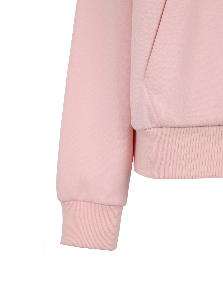 Discovery Deckerman 長袖 拉鍊 T 恤 帽T 粉色 女