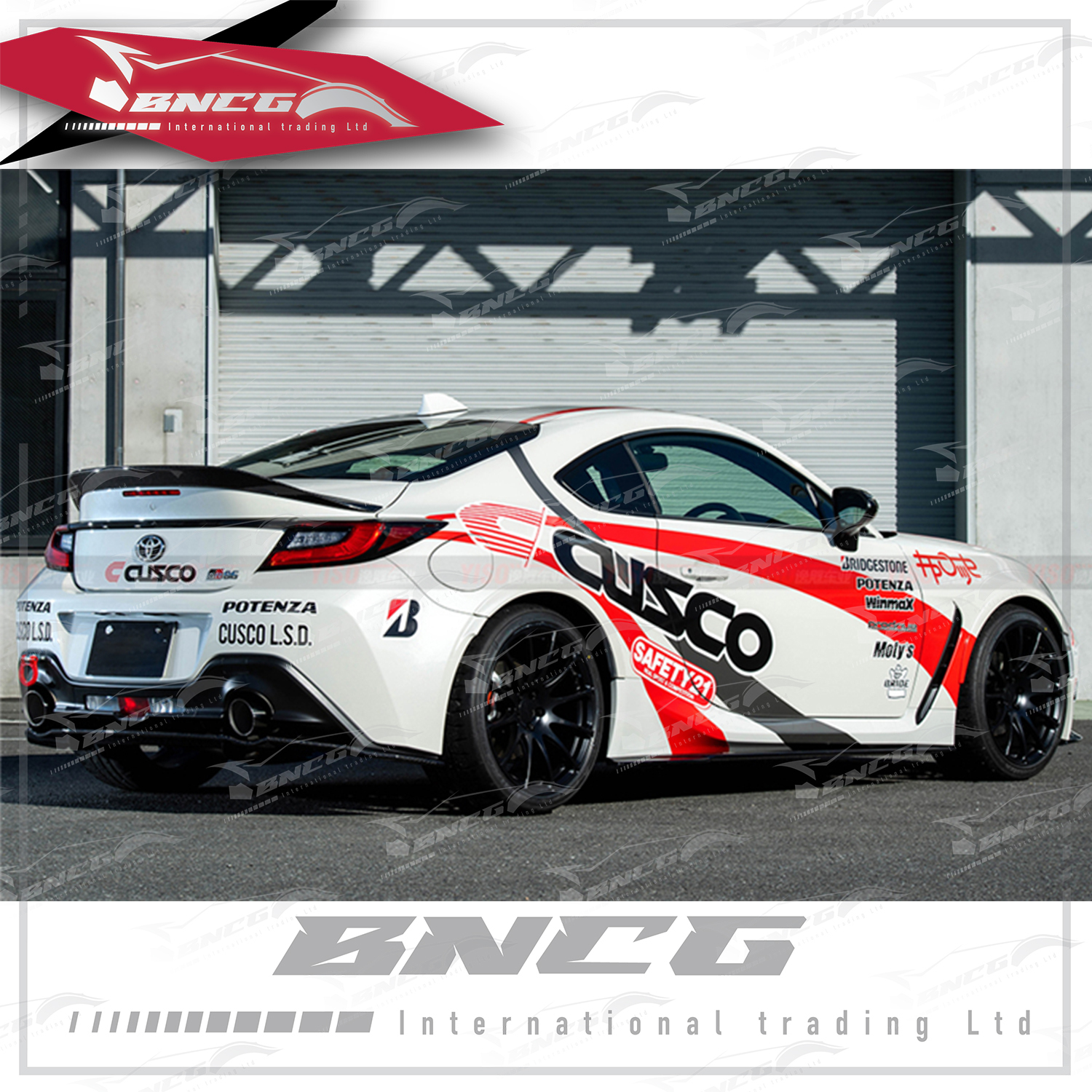 豐田 Toyota GR 86 速霸陸 Subaru BRZ 改裝 卡夢 碳纖維 空力套件 Cusco款 尾翼 擾流板