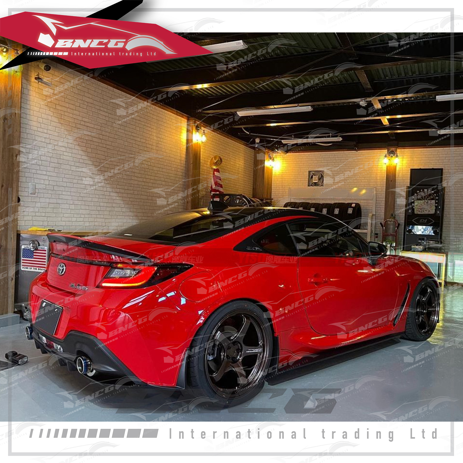 豐田 Toyota GR 86 速霸陸 Subaru BRZ 改裝 碳纖維 Maxorido款 後下巴 後導流