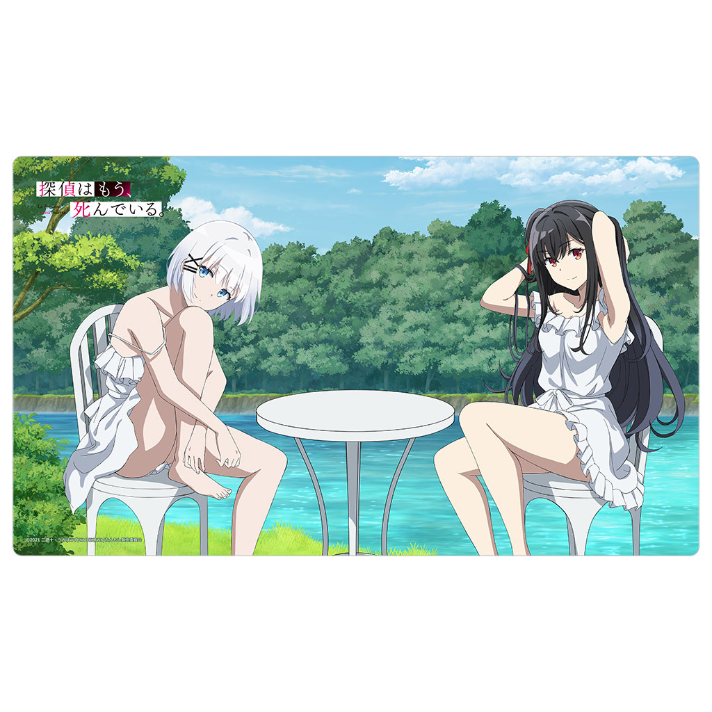 「ACG.GO」「預購」偵探已經，死了。 希耶絲塔&夏凪渚 橡膠墊