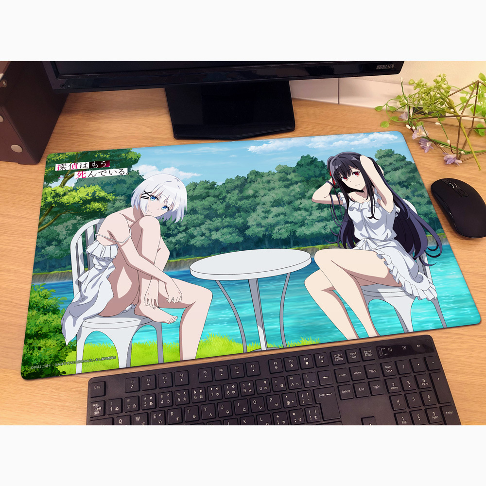 「ACG.GO」「預購」偵探已經，死了。 希耶絲塔&夏凪渚 橡膠墊