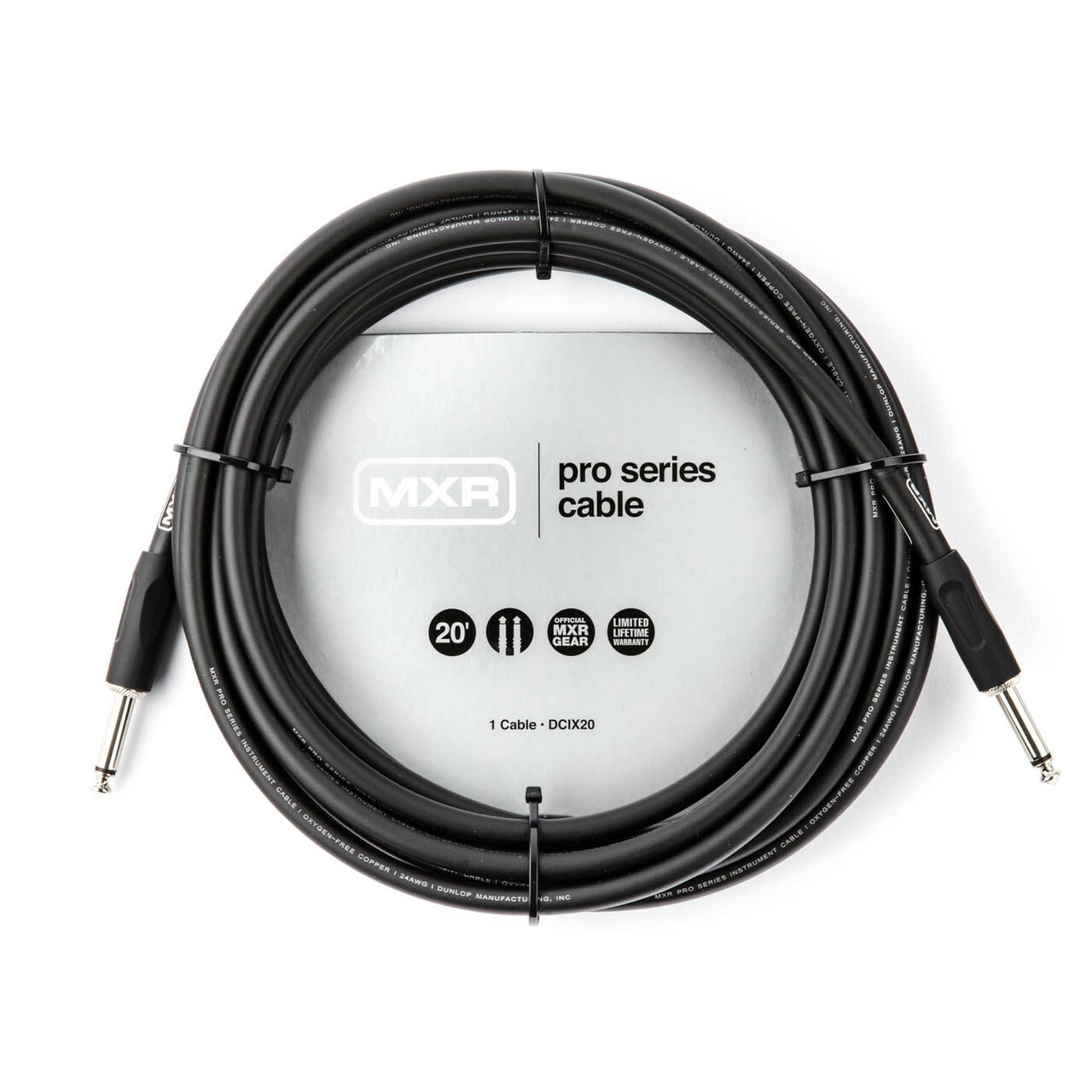 MXR DCIX20 直直 6M 20呎 導線 電吉他導線 木吉他導線 電貝斯導線