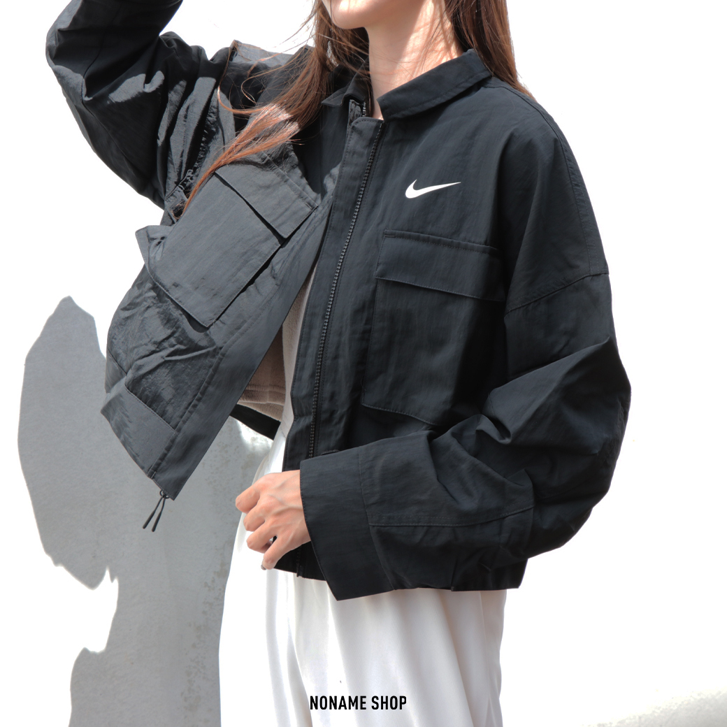 NIKE AS W NSW ESSENTIAL 短版 口袋 工裝 夾克 外套