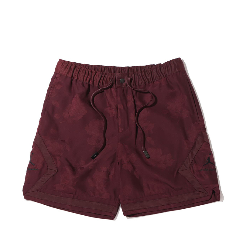 JORDAN x A Ma Maniere 聯名款 印花 休閒 短褲 酒紅 DJ9755-652 [台灣現貨]