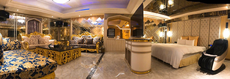 【永和】愛摩兒時尚旅館 阿拉伯皇宮 全景