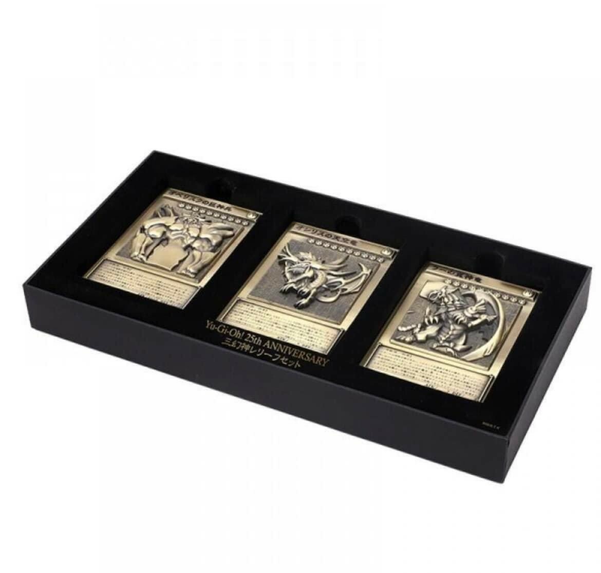 絕版現貨 遊戲王 25週年限定 三幻神 鋁合金浮雕套組 頂級收藏