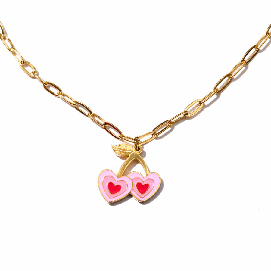 美國 Snack Break // Sweet Like Cherries Necklace