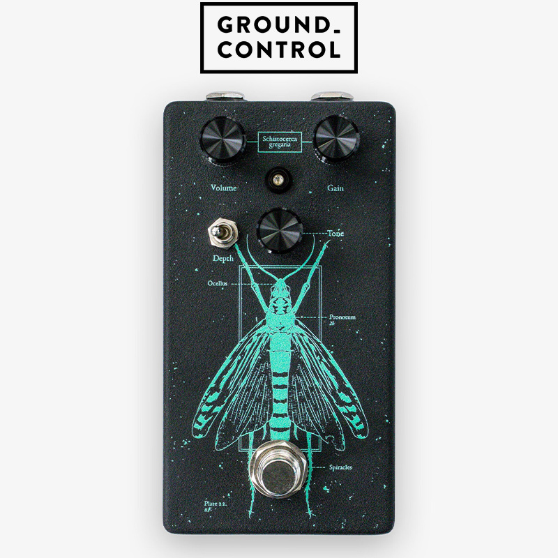 加拿大 Ground Control Locust Discrete Distortion 失真 效果器