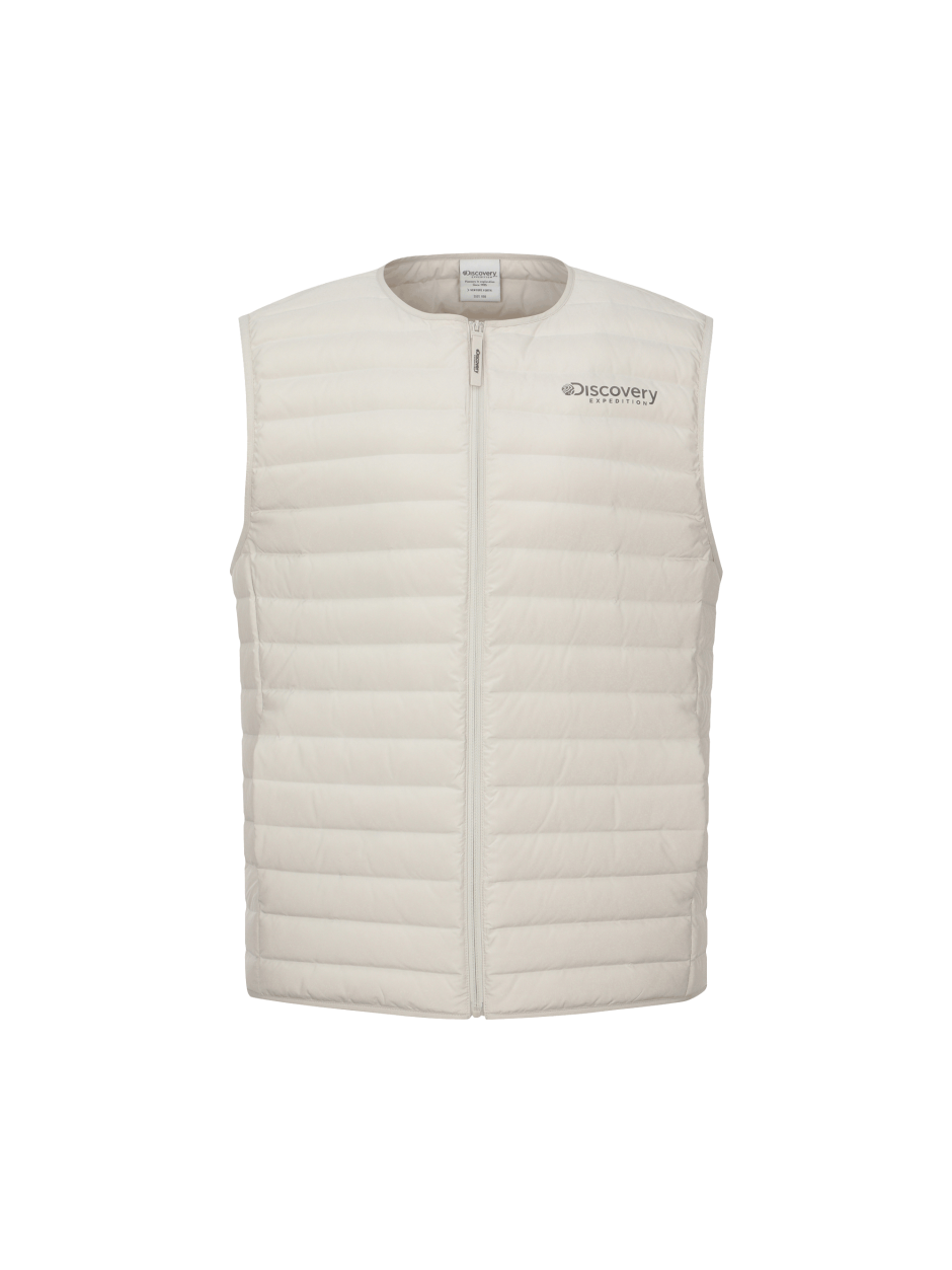 Discovery Pixieber G 輕量襯墊背心 夾克 米色 男