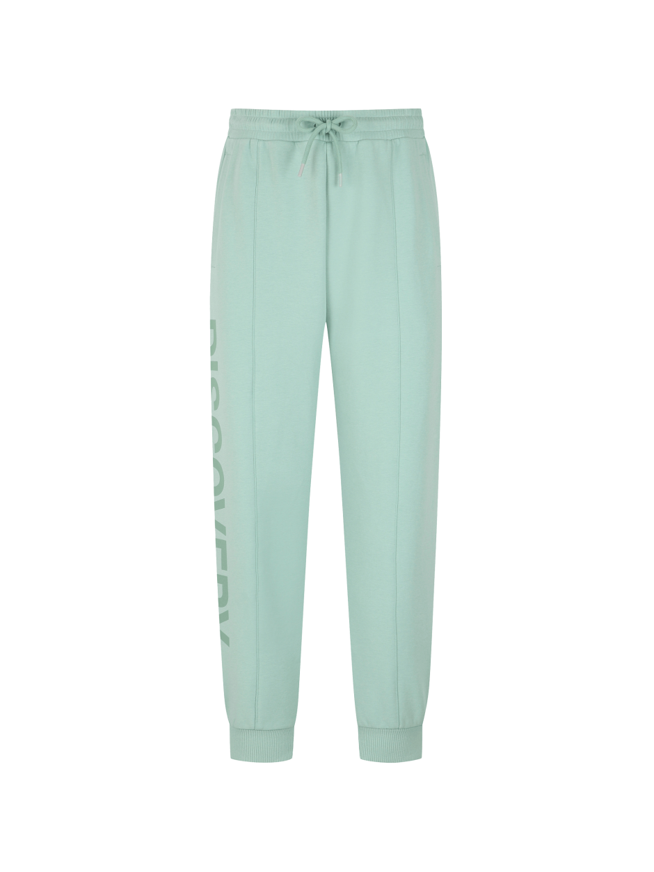 Discovery Logo Block Jogger Fit 棉褲 長褲 綠色 男