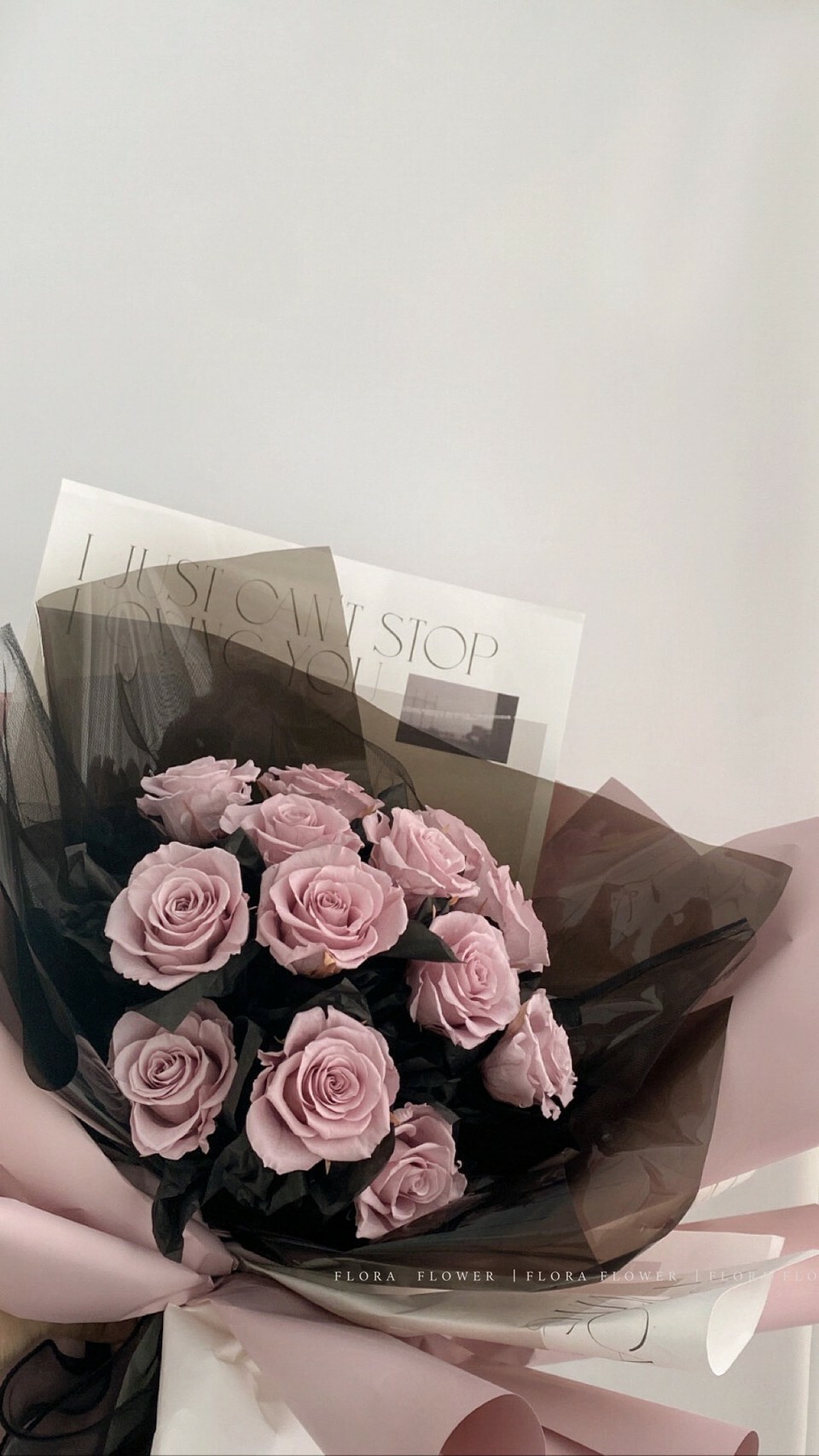 Black Pink 永生花束