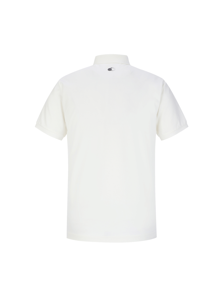 Discovery 經典簡約LOGO POLO衫 襯衫 T恤 白色 男