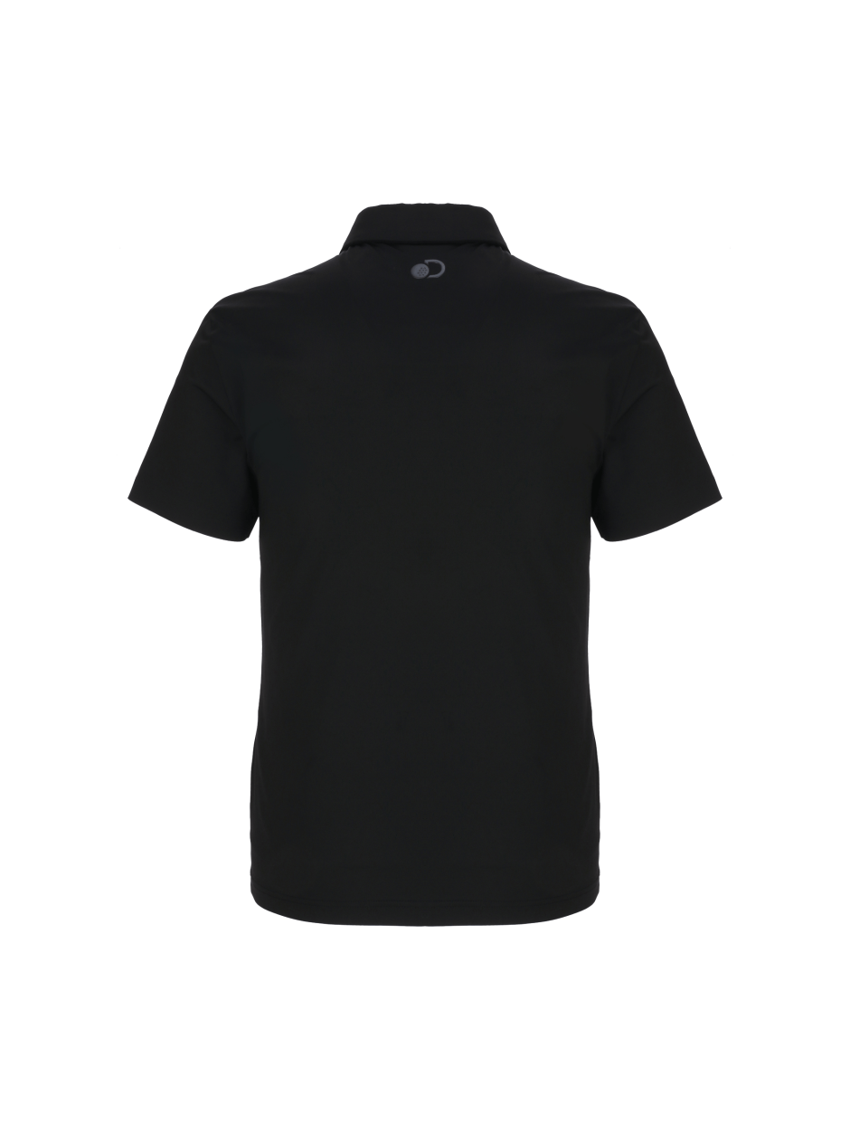 Discovery 百搭素色 POLO衫 襯衫 T恤 高爾夫衣 黑色 男