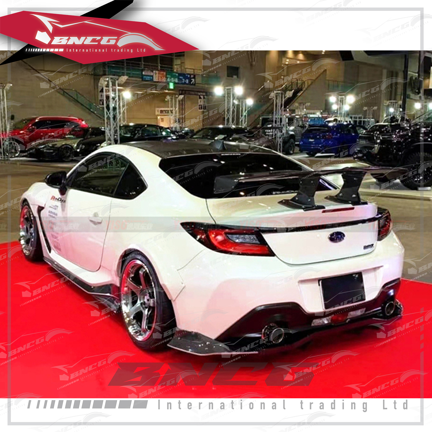 豐田 Toyota GR 86 速霸陸 Subaru BRZ 改裝 卡夢 碳纖維 空力套件 Varis款 尾翼 擾流板