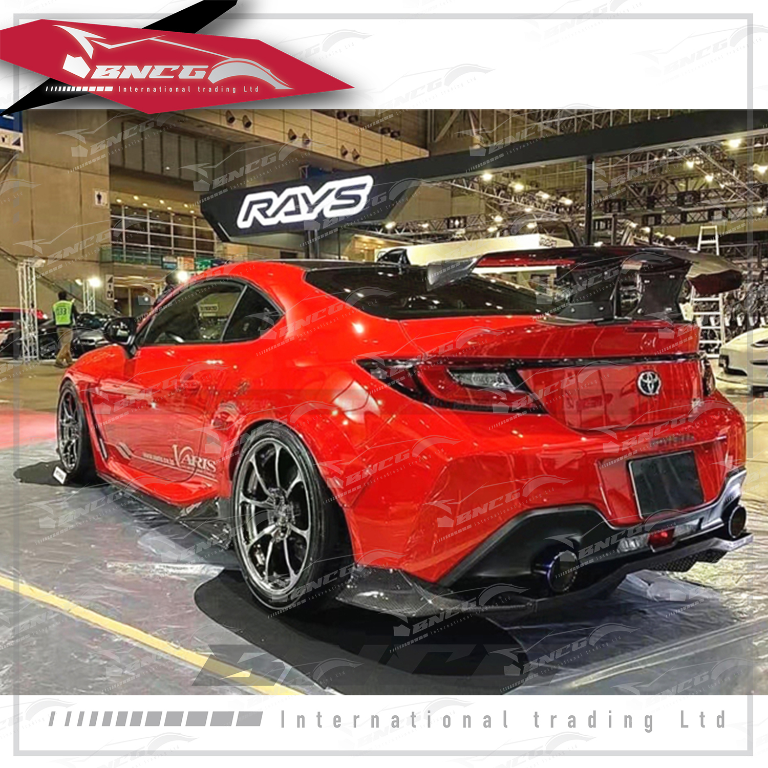 豐田 Toyota GR 86 速霸陸 Subaru BRZ 改裝 卡夢 碳纖維 空力套件 Varis款 尾翼 擾流板