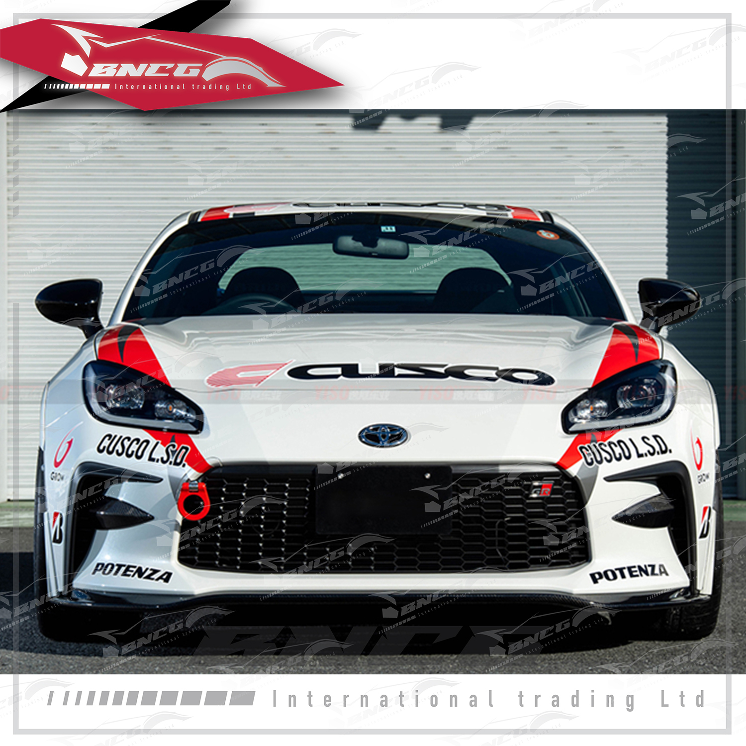 豐田 Toyota GR 86 速霸陸 Subaru BRZ 改裝 碳纖維 外觀件 cusco款 前下巴 前導流 前風刀