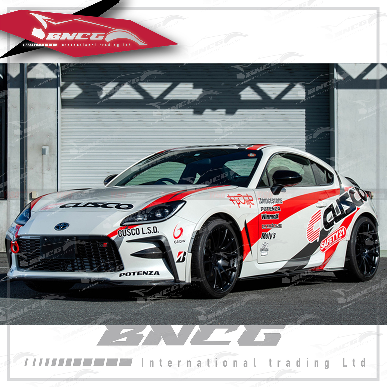 豐田 Toyota GR 86 速霸陸 Subaru BRZ 改裝 碳纖維 外觀件 cusco款 前下巴 前導流 前風刀